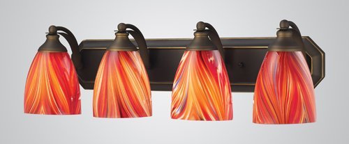 41AdKPckBWL Elk Lighting Bronze Vanity Sconce