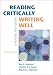 Books : Reading Critically, Writing Well: A Reader and Guide