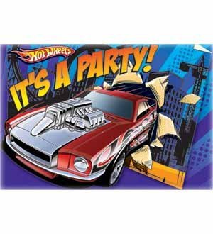 **Hot Wheels Essentials Birthday Pack**Invitations**Thank-You's**Blowouts**Napkins**BONUS NASCAR FULL THROTTLE PARTY GAME!**