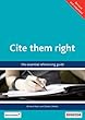 Cite them right: the essential referencing guide