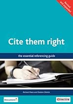 Cite them right: the essential referencing guide