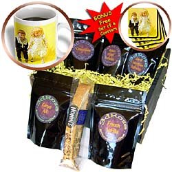 Collectible Dolls - Kammer And Reinhardt Dolls - Coffee Gift Baskets - Coffee Gift Basket by 3dRose LLC