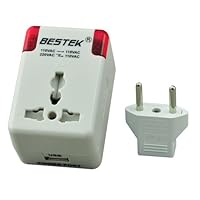 Bestek MRJ301A Universal Travel Adapter with Voltage Step Down