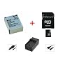 Bater�a + Cargador + microSDHC 16Go para Gopro Her&hellip de mr!tech