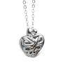 Loving Family� Large Sterling Silver Mother's Heart Birthstone Locket with Set of 12 Birthstones