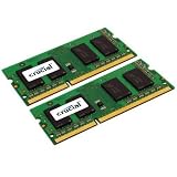 Micron Crucial 16GB kit (8GBx2), 204Pin SODIMM, DDR3 PC3-10600 memory module [Crucial PN: CT2KIT102464BF1339]