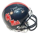 Deuce McAllister Signed Ole Miss Replica Mini Helmet