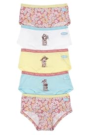 5 Pack Cotton Rich Tatty Teddy Shorts