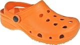 Damenclogs mit Schnalle, Groesse:39;Farbe:Orange