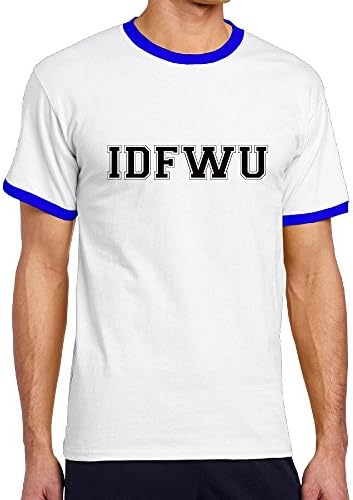 Idfwu Contrast Ringer Shirts For Mens