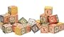 Classic Embossed Alphabet Blocks ABC