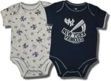 Officially licensed New York Yankees 2-piece Bodysuit set for infants - 6 - 9 Months