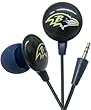 iHip NFF10270BAR NFL BALTIMORE RAV Ear Buds