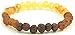 Baltic Amber Adult Bracelet – Unpolished - Rainbow Color- 7 inches long – Elastic Band: One Size Fits All - Certified Baltic Amber