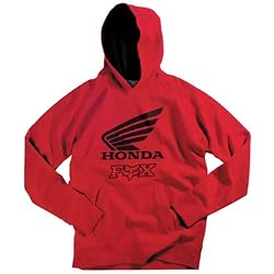 Fox Racing Honda Men's Hoody Casual Sweatshirt - Red