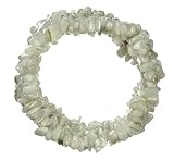 Moonstone Chip Stretch Bracelet