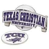 Texas Christian Horned Frogs Slider Hat Clip W/ Golf Ball Marker - NCAA College Athletics