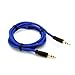 SELNA Blue Tangle Free Braided Wire Car Audio Stereo Aux Cable Auxiliary Adapter for AT&T LG G Flex - AT&T LG G Vista - AT&T LG G2 - AT&T LG G3 - AT&T LG G3 Vigor - AT&T LG Google Nexus 5 - AT&T HTC One M8 - AT&T HTC One Mini - AT&T HTC One VX / One X / One X+ / One XL RS.1749.00