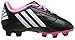 adidas Performance Conquisto Firm-Ground J Soccer Cleat ,Black/White/Solar Pink,11 M US Little Kid