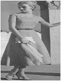 #0808 BEADED DRESS VINTAGE KNITTING PATTERN