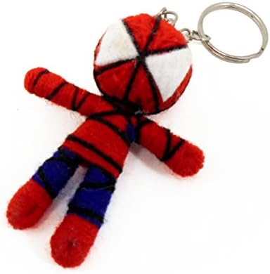 Marvel Small Spiderman Voodoo String Doll Keyring Keychain