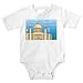 Onesie with architectural, "Middle East", construction, minarets, structure, Arabia, Muslim, Islam, mosque, monument, building