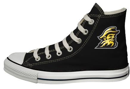 Converse Chuck Taylor All Star Hi Top Black Appalachian State University Mascot Canvas