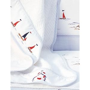 Gordonsbury Sailing Away Cotton Cable Blanket