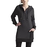 Lifetime Collective Junior's Rudy Hoodie,Heather Black,Medium