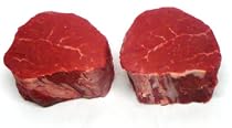 New York Prime Meat USDA Prime 21 Day Aged Beef Loin Filet Mignon Steak, 1-1/2-inch thick, 2-Count, 10-Ounce Packaged in Film & Freezer Paper