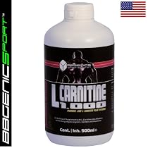 BB Genics L-Carnitine 1000 Liquid, Neutral, 500ml Dose-Flasche