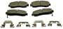 Monroe CX1089 Ceramic Premium Brake Pad