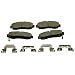 Monroe CX1089 Ceramic Premium Brake Pad
