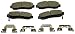 Monroe CX1089 Ceramic Premium Brake Pad