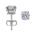 14K Gold, Round, Diamond Stud Earrings (1/2 ctw, I-J Color, I1-I2 Clarity)