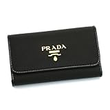 (�v���_) PRADA TESSUTO+SAFFIANO �L�[�P�[�X #1M0222 UHS NERO+NERO