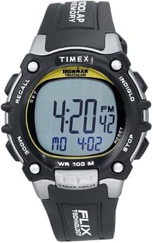 Timex Men's T5E231 Ironman 100-Lap FLIX System Watch
