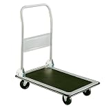 Light Gray Small Platform Truck