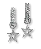 Open Star Charms