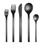 Mono 15738 mono-a edition matt, 5-teilig Besteck Set 03, black