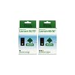Remanufactured Lexmark 70 & 80 Valu 2-Pak: 1 black / 1 color - by Abacus24-7