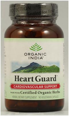 New - Organic India Heart Guard - 90 Vegetarian Capsules