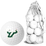 South Florida Bulls USF NCAA Clear Pack 15 Golf Balls