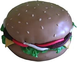 Elegant Cheese Cakes, Cheese-Caka-Burger, Heath Crunch Swirl Cheesecake, 72-Ounce Cake