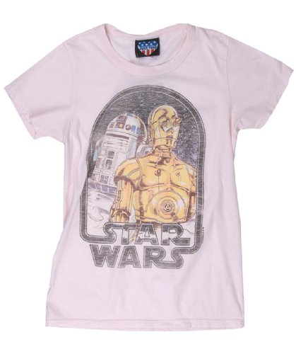  Star War Barely Pink Junkfood Womens Juniors T-shirt