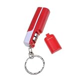 BestDealUSA Red Mini LCD Projection Time Clock Digital Keychain