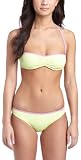 Diesel Women's Coral Bikini Set,Lime Green/Black Print,Medium