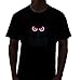 Rave Raptor Sound Activated Shirt EDM Owl LED Shirt Light Up T-shirt