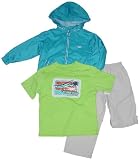 Little Boys' Island Tours Outfit with Convertible Khakis and Hooded Windbreaker