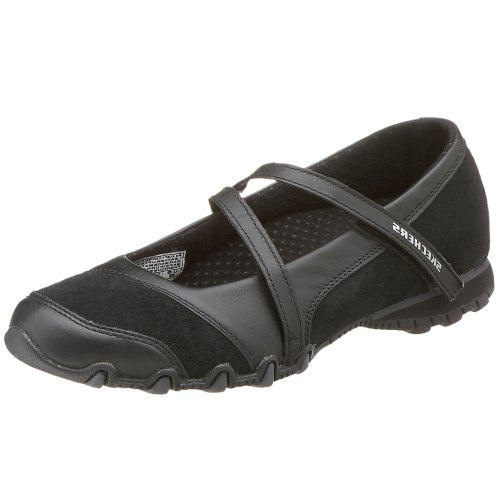 41Ae1D2FGbL. SL500  Skechers Womens Stepup Mary Jane Black/Charcoal 7.5 M